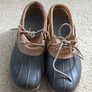 LL Bean Brown Duck Boots